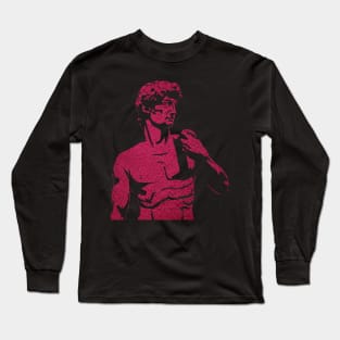 David of Michelangelo Long Sleeve T-Shirt